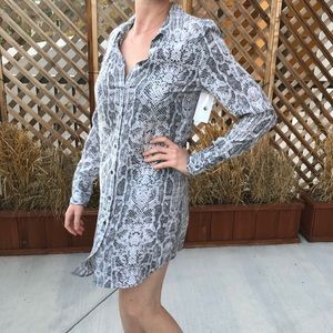 Equipment mini dress